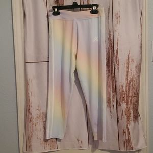 Adidas girls ombre capri leggings